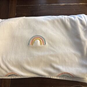 Cloud Island Cream‎ Soft Velour Rainbow Baby Blanket  Target 30x40" Security